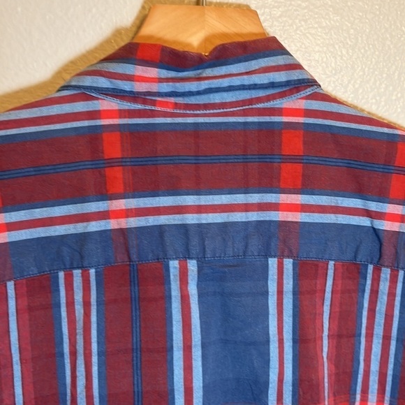 Columbia Plaid Short Sleeve Button Down Shirt - Picture 8 of 13